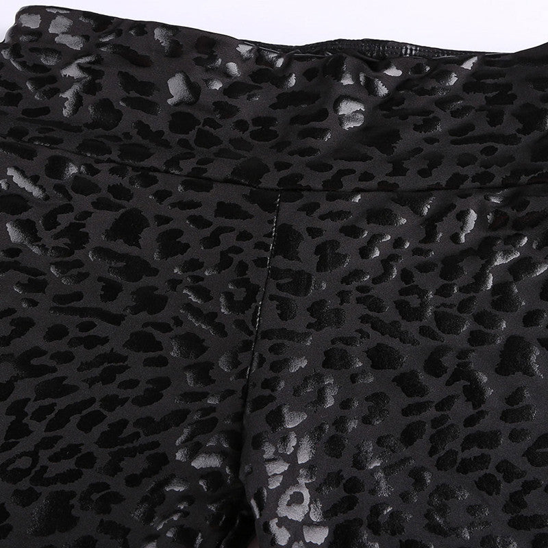 European Fashion Women's Tight-Fitting High-Waist Leggings
