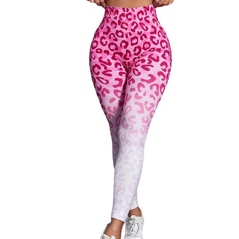 Seamless Cheetah Yoga leggings