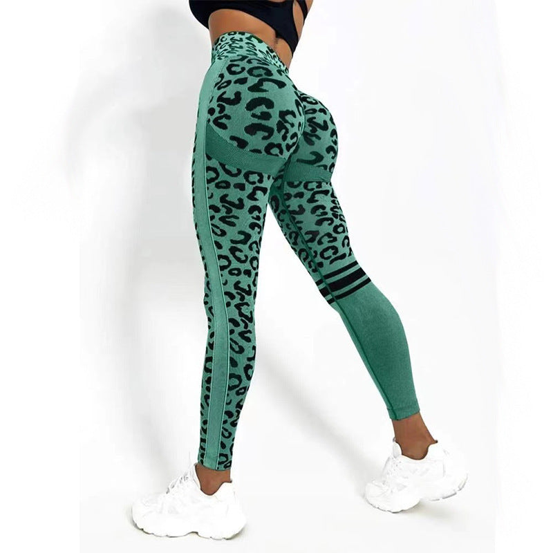 Leopard Print Yoga Sports Seamless leggings