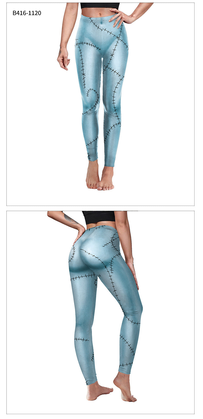 Digital Print Hip Shaping Leggings