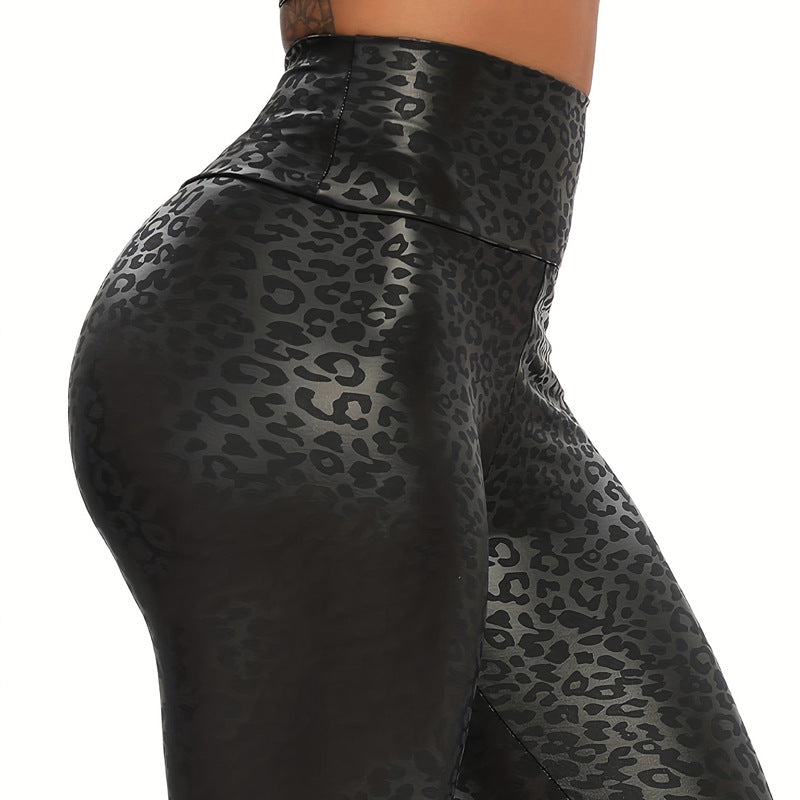 New Leopard Print Tight Yoga leggings