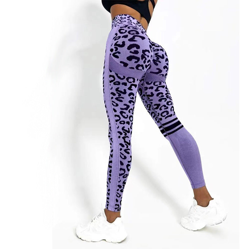 Leopard Print Yoga Sports Seamless leggings