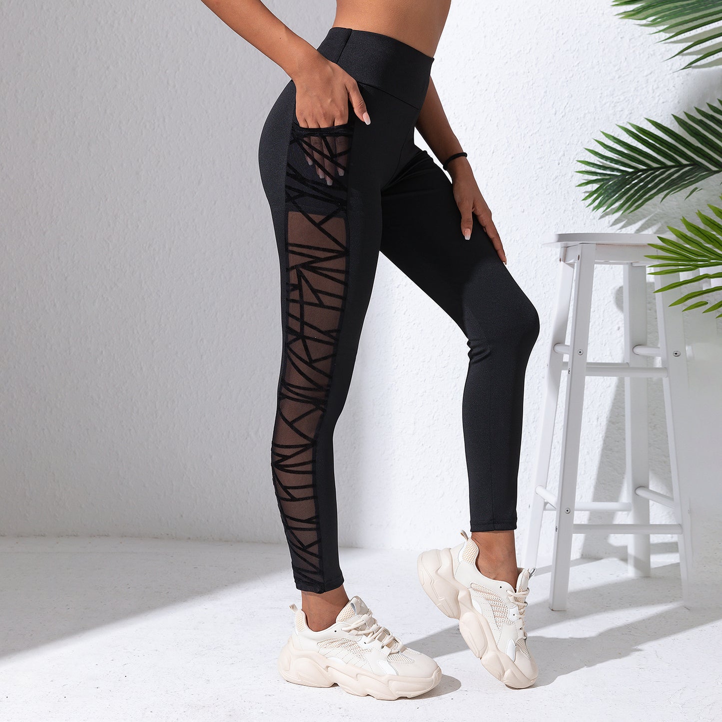 YogaHip-lift And Belly Shaping Sports And Fitness Running leggings