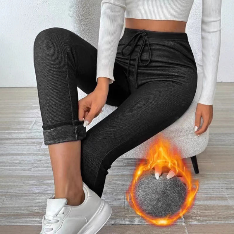 Warm High Waist Outerwear Leggings
