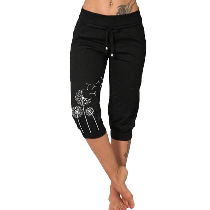Casual Fashion Loose Cropped Pants