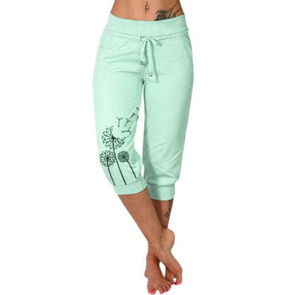Casual Fashion Loose  Cropped Pants
