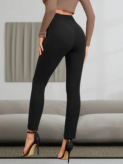 European High Waist Casual  Leggings
