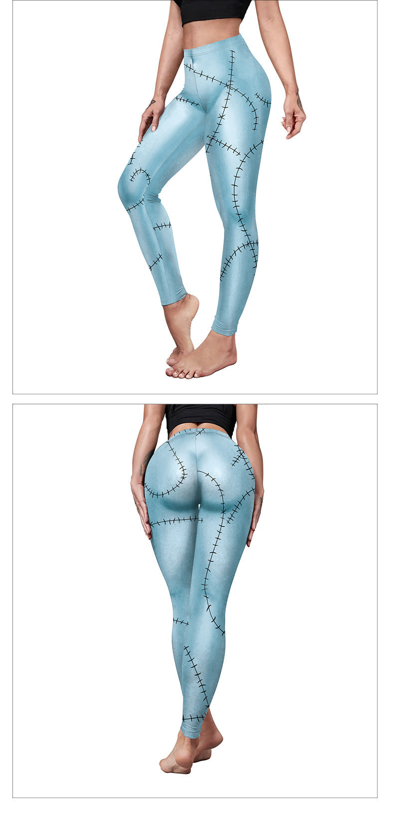 Digital Print Hip Shaping  Leggings