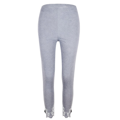 Slim Slimming Printed Cropped Pants