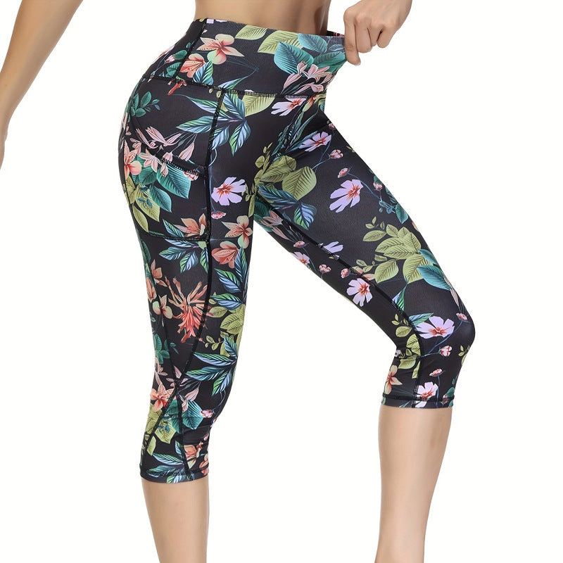 Cropped Pants Yoga Clothes Leggings