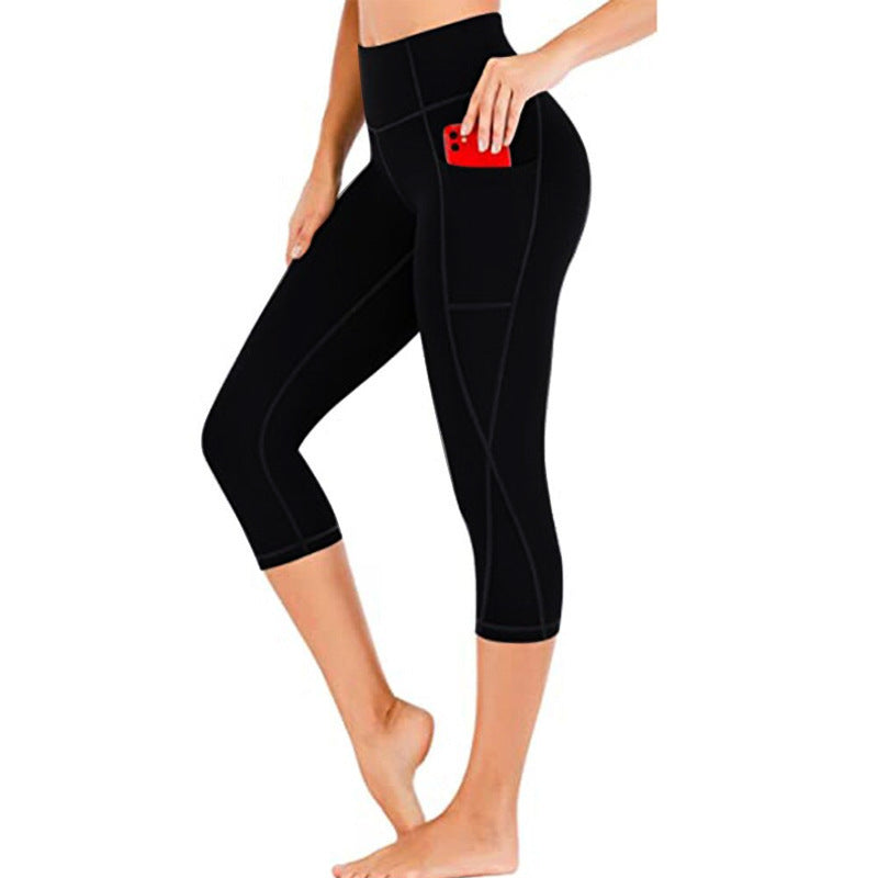 Cropped Pants Yoga Clothes Leggings