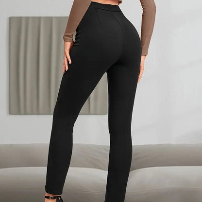 European High Waist Casual  Leggings