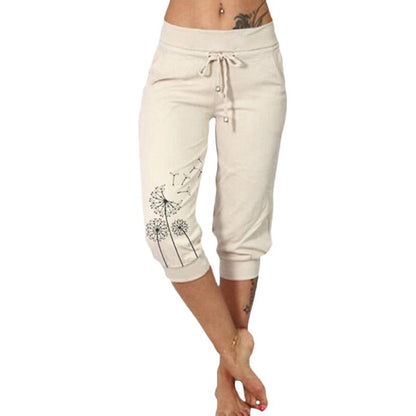 Casual Fashion Loose  Cropped Pants
